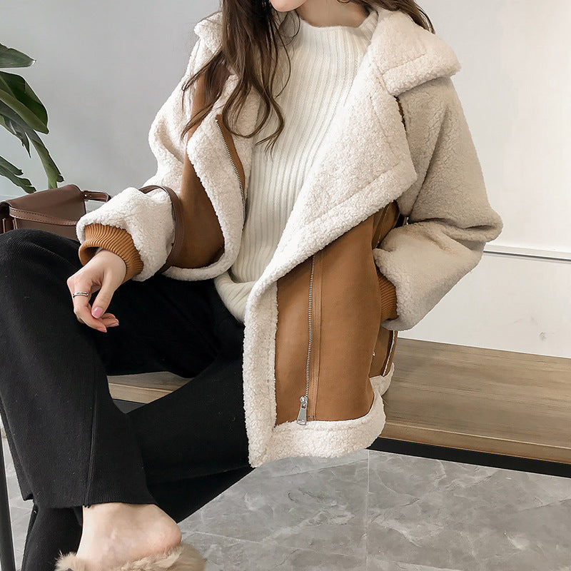 Women's Shearling Aviator Jacket
