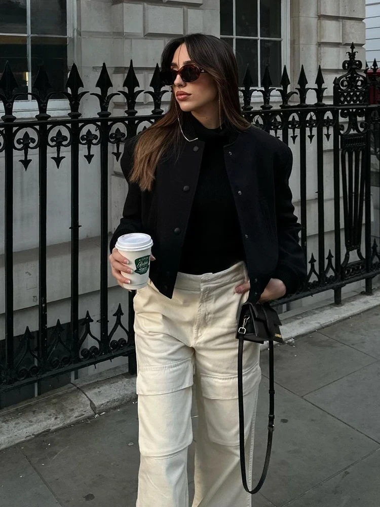 Women's Bomber Jacket Relaxed Fit Everyday Layer