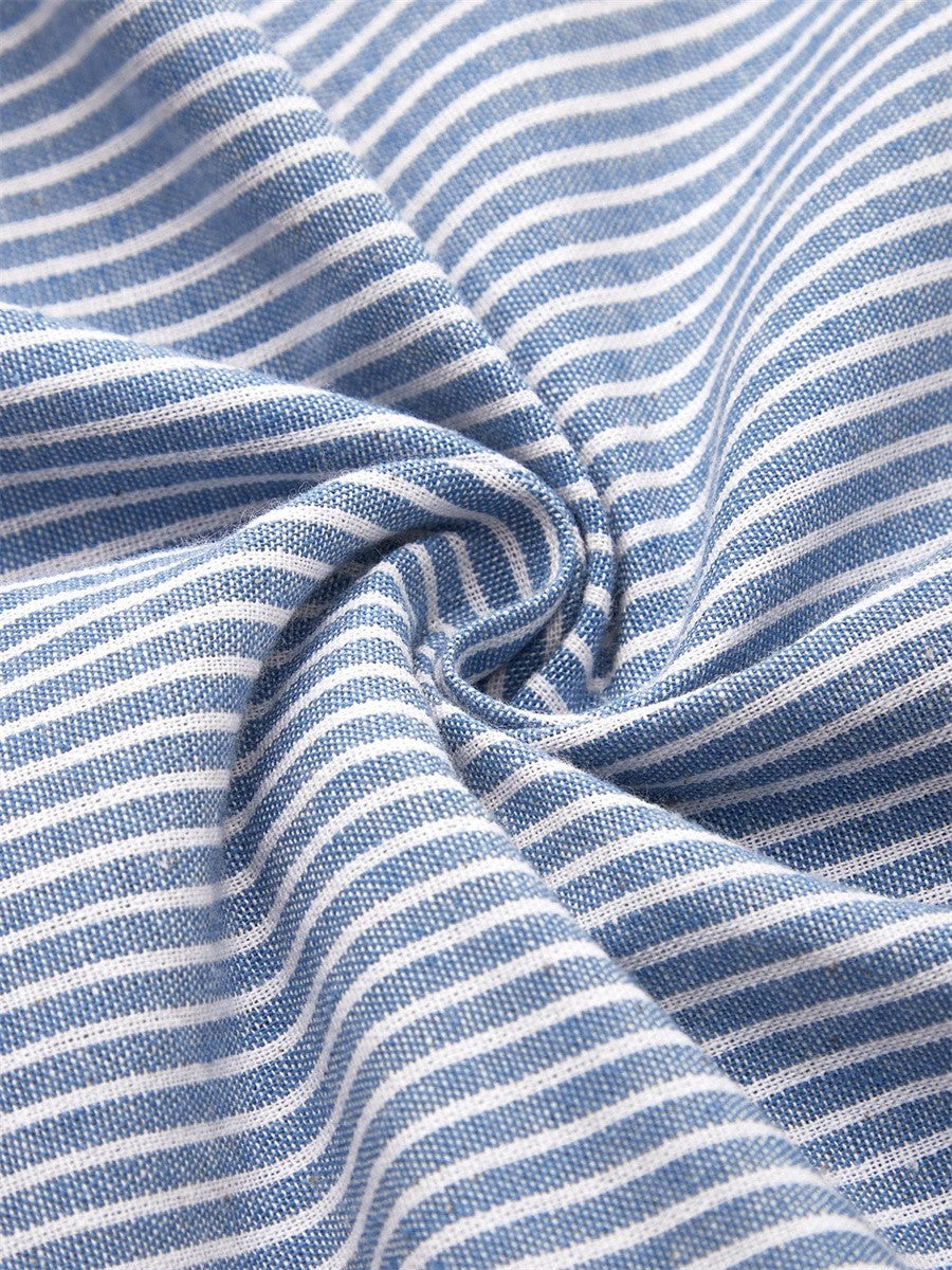 Lily | Striped Midi Dress