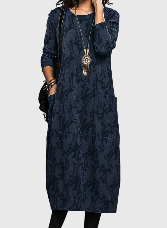Annie | Casual Round-Neck Dress
