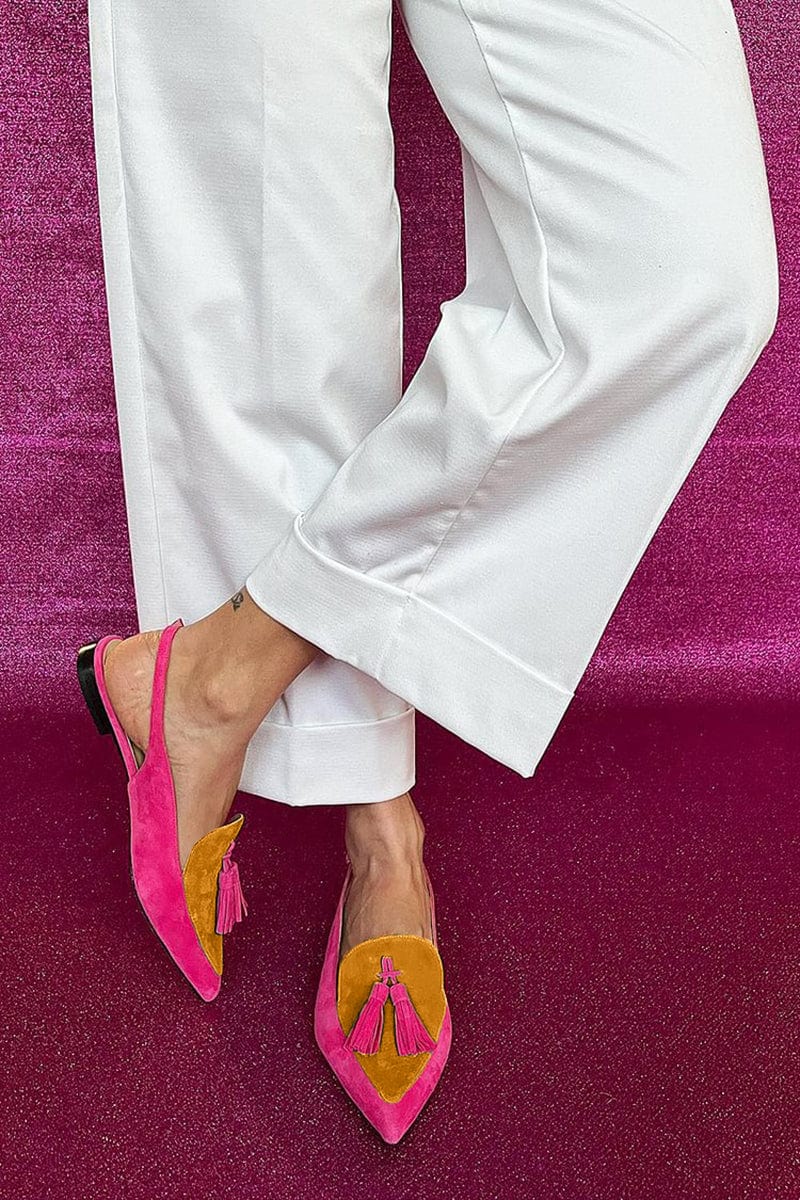 Tessa | Slingback con nappine