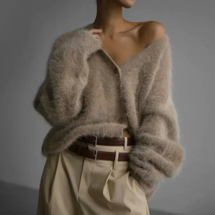 Women's Ultra-Soft Cardigan Silky Drape Everyday Layer