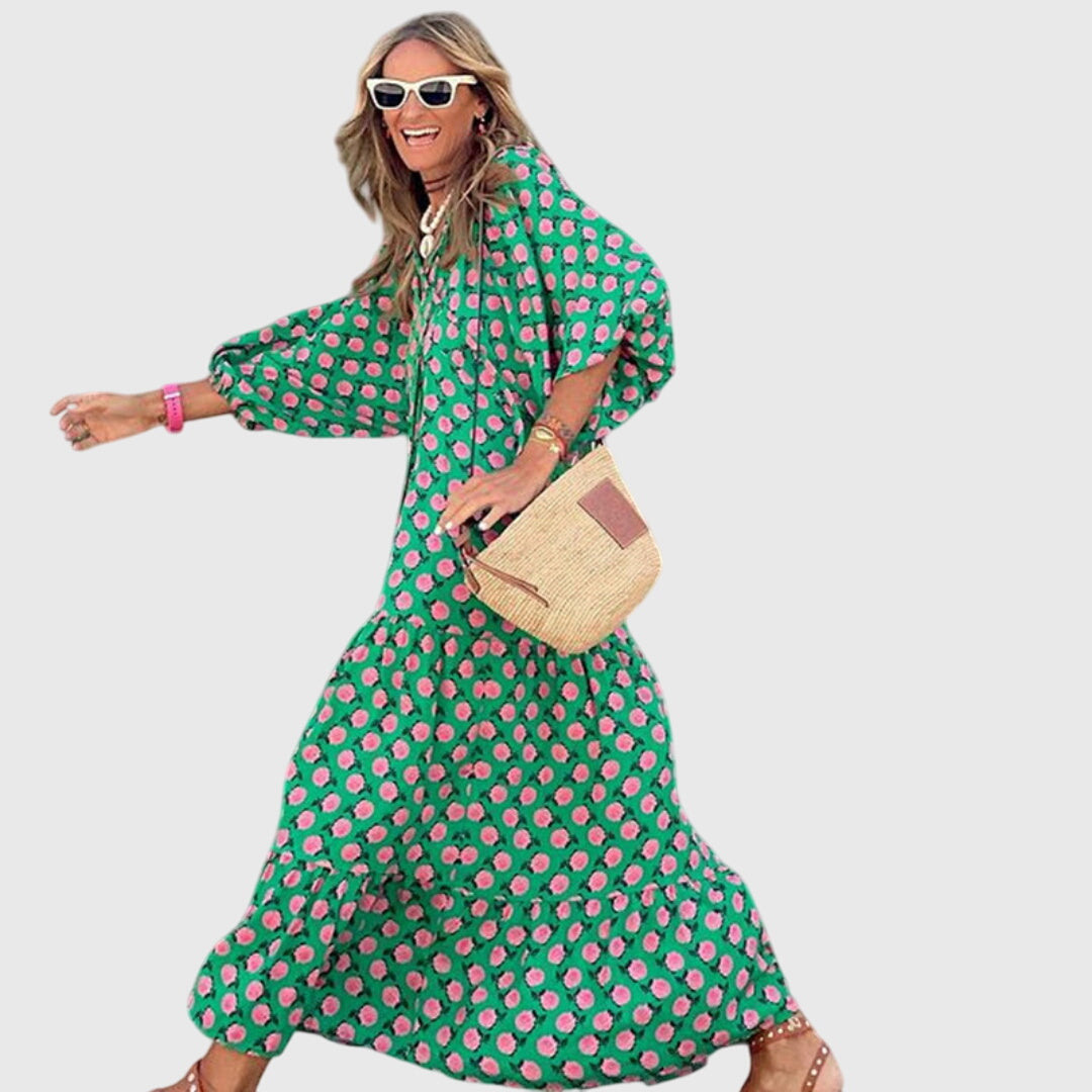 Lily | Boho Maxikleid