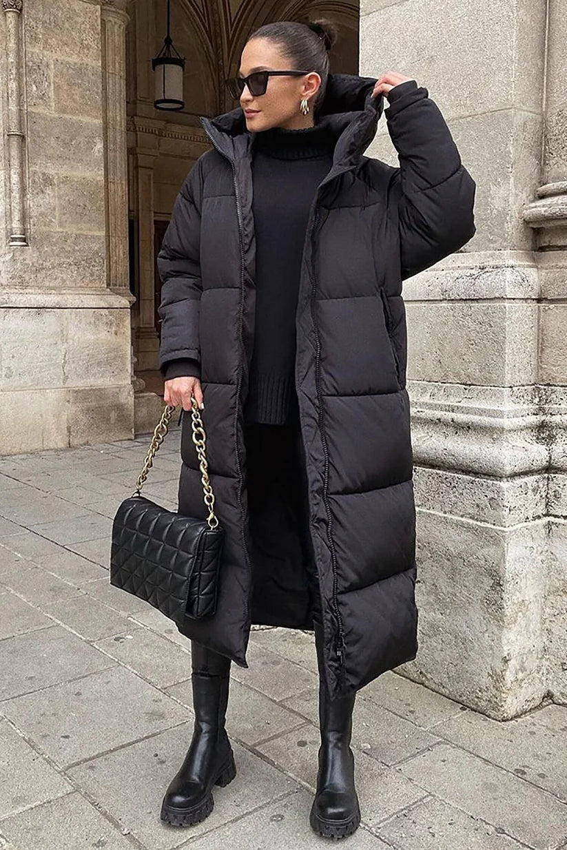 Women's Long Down Puffer Jacket