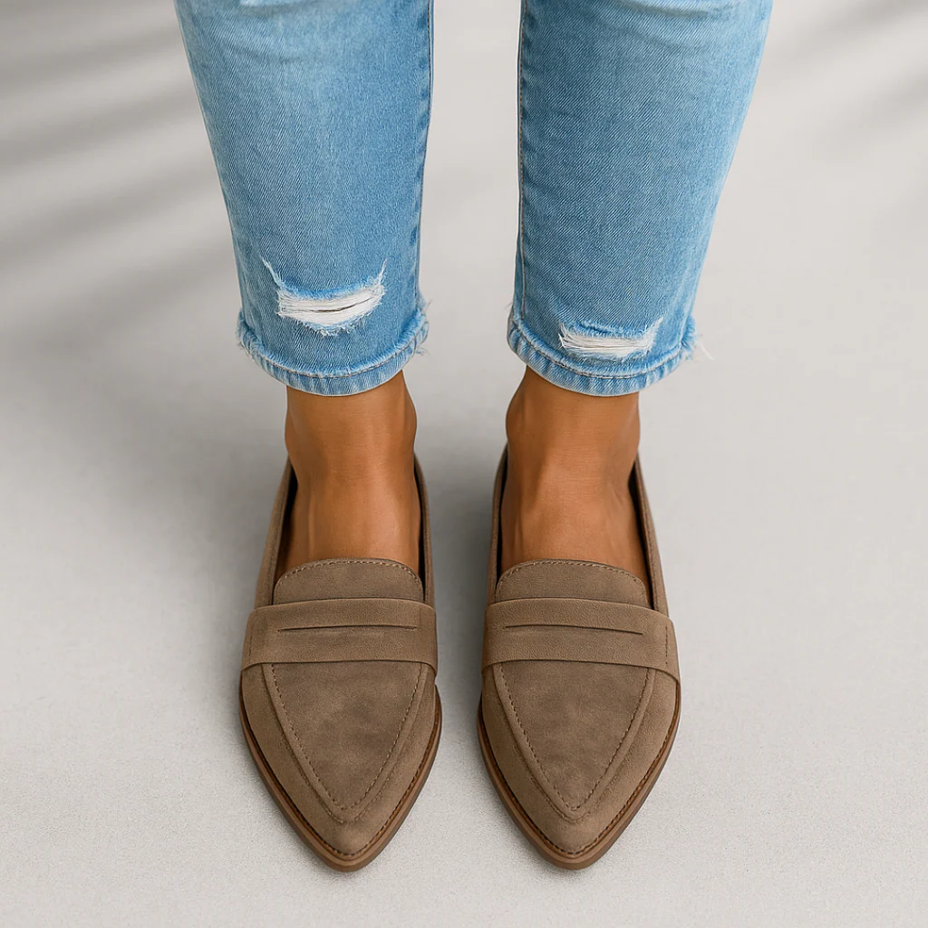Women's Orthopedic Leather Moccasins