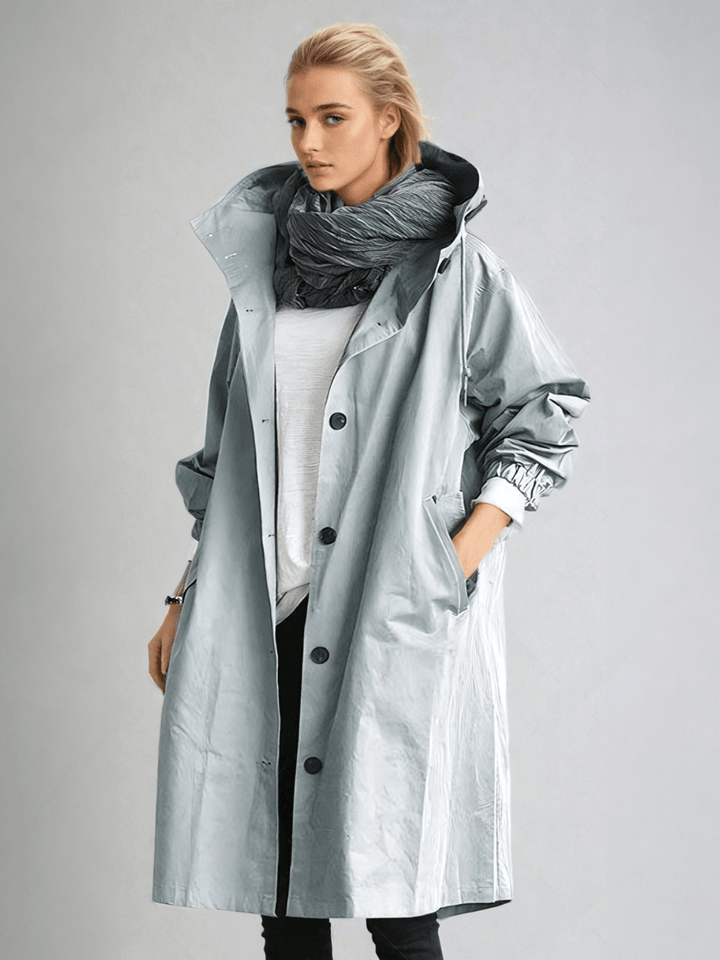 Breea Water Repellent Trench Coat