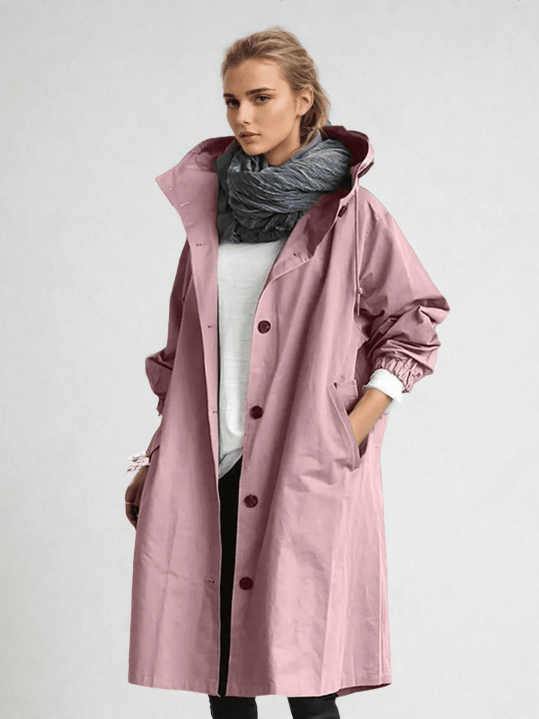 Breea Water Repellent Trench Coat