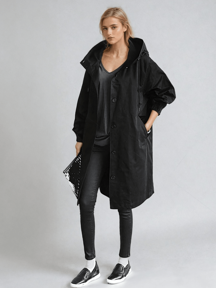 Breea Water Repellent Trench Coat