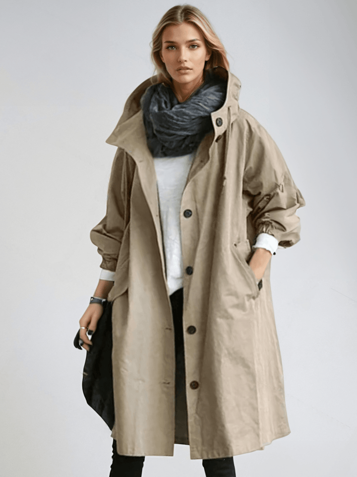 Breea Water Repellent Trench Coat