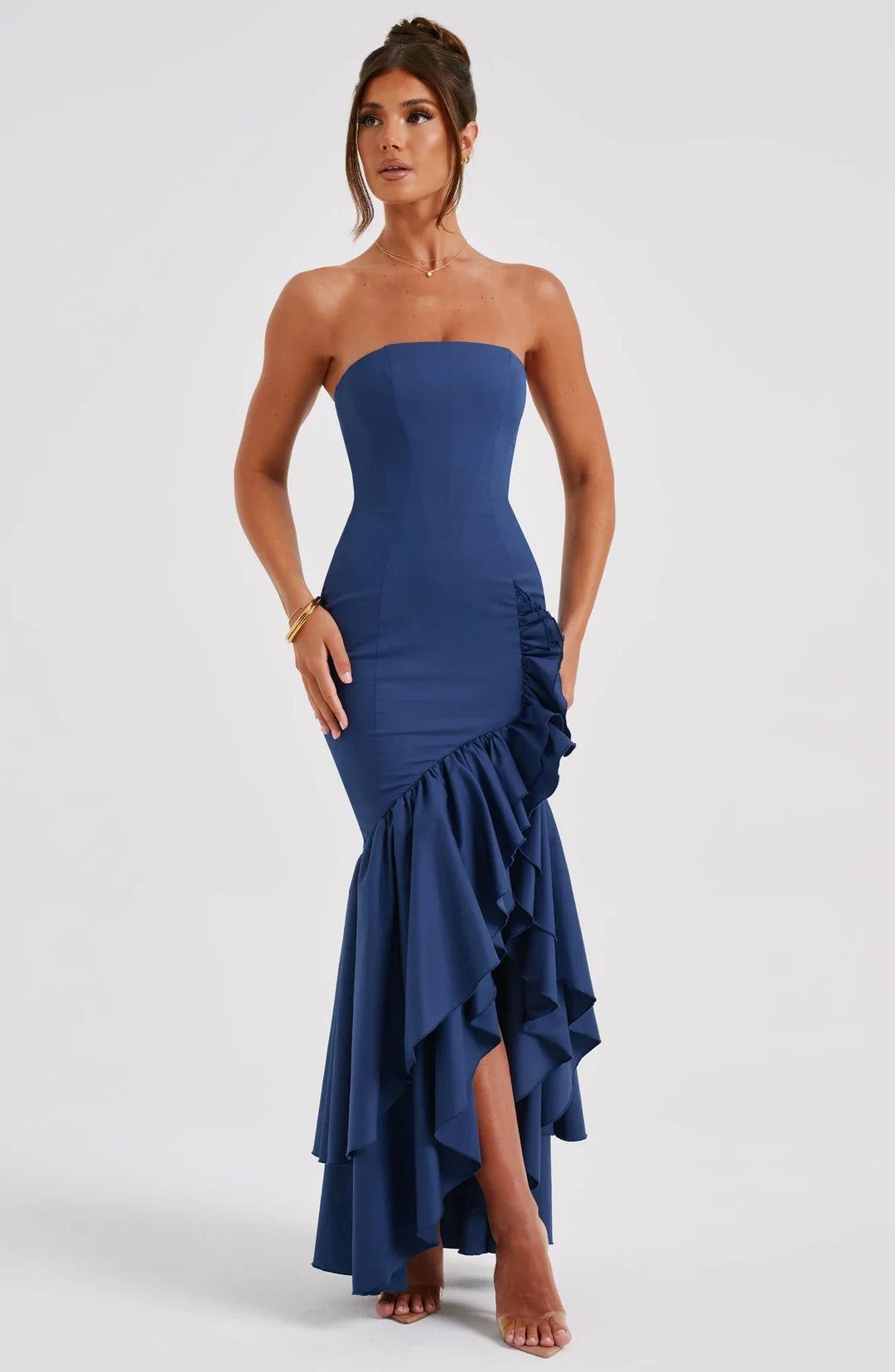 Nicolette Strapless Maxi Dress