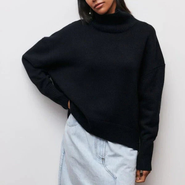 Summer - Oversized turtleneck sweater