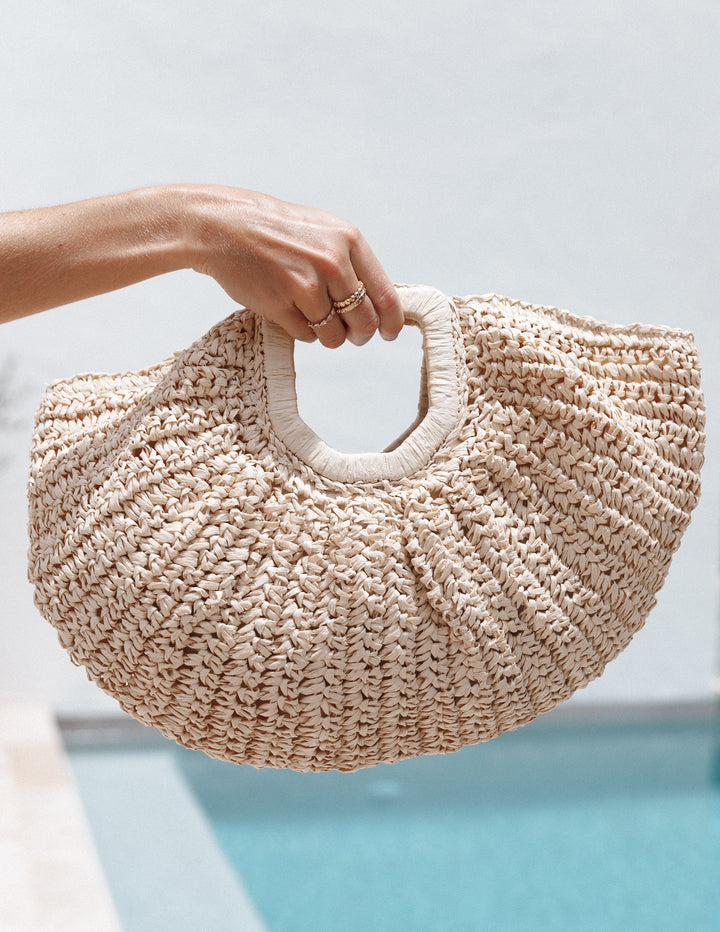 Natural Straw Bag