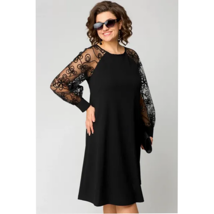 Elara Elegant Lace Dress