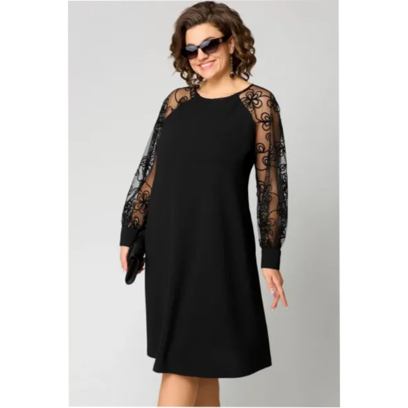 Elara Elegant Lace Dress