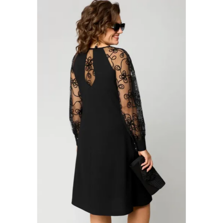 Elara Elegant Lace Dress