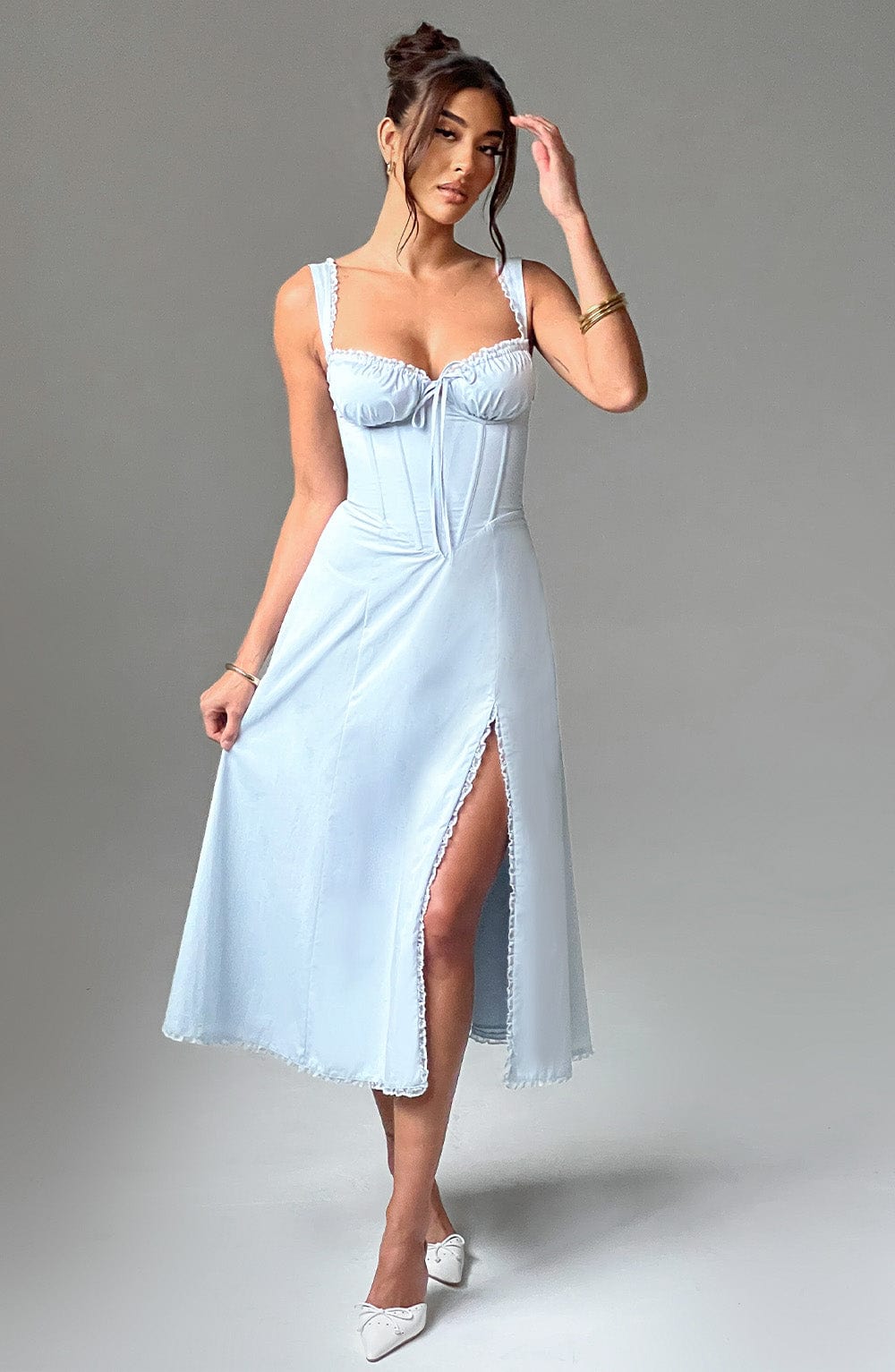 Katya Bustier Midi Dress