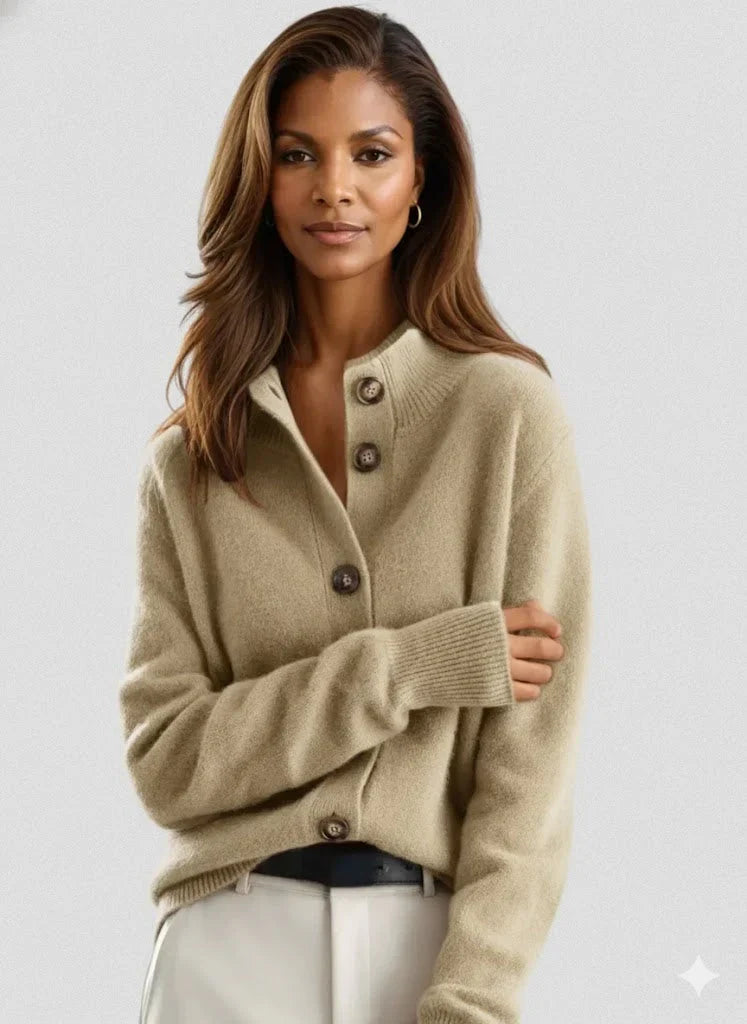 Sofia - Knopfstrickjacke